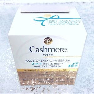 Cashmere Care Face Cream Serum 2 in 1 + Eye Cream
